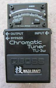 BOSS. series * tuner TU-3W buffer built-in Made in Japan