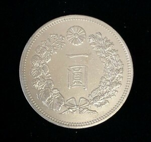 ◇ 美品 1円銀貨 明治7年 近代 貨幣 通貨 古銭 骨董品