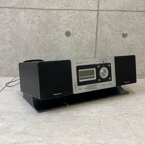 [ free shipping ]SD stereo system Panasonic SC-NS570SD production end goods CD/SD/AM/FM reproduction verification settled operation goods A513-3