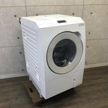 【直接引取可】22年製 ななめドラム洗濯乾燥機 パナソニック NA-LX125AL 洗濯容量12kg マットホワイト スゴ落ち泡洗浄 I0520-1