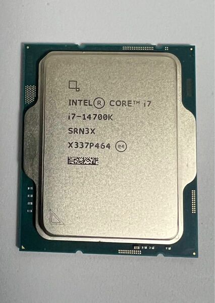 Intel Core i7 14700k CPU 本体のみ 動作確認済み画像有り