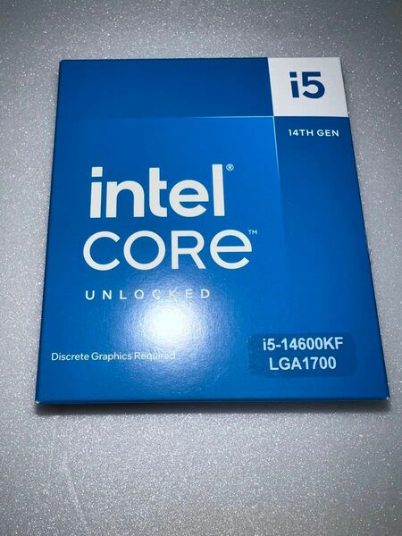 Intel Core i5 14600kf BOX CPU 新品未使用 納品書有り