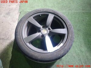 1UPJ-96879042]ポルシェ・ケイマン 2010y(987MA120)タイヤ　ホイール　1本(2) 265/40ZR18 中古