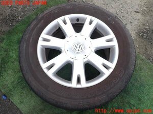 1UPJ-94949041]VW トゥアレグ(7LBHKS)タイヤ　ホイール　1本(1) 255/55R18 中古