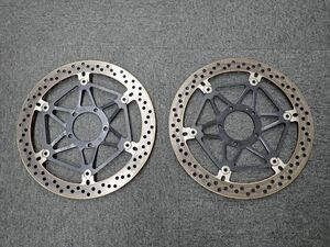 DUCATI 1098/1199/1299/V4 other original 330mm brake disk rotor set junk 