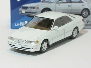 トヨタ マークII グランデレガリアGエディション（パールホワイト）2000年式 LV-N311a【トミーテック社1/64ミニカー】【トミカの時】