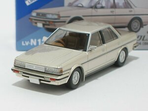 トヨタ クレスタ スーパールーセント ツインカム24（ベージュ）86年式 LV-N137c【トミーテック社1/64ミニカー】【トミカの時】