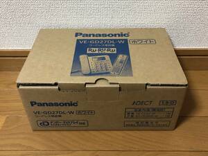  including carriage #Panasonic telephone machine #VE-GD27DL-W# parent machine only # new goods with guarantee 