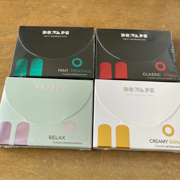 DR VAPE モデル2 カートリッジ　新品未開封を4箱　