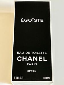 シャネル エゴイスト 100ml ほぼ 未使用 CHANEL EGOISTE EDT オードトワレ フレグランス 香水 イエロー 廃盤 レア 箱付き