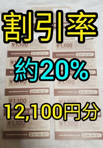 （送料無料）12,100円分のてもみんグループリラクゼーションチケット