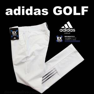 #[82] весна лето обычная цена 14,300 иен Adidas Golf EX STRETCH ACTIVE конические брюки белый #