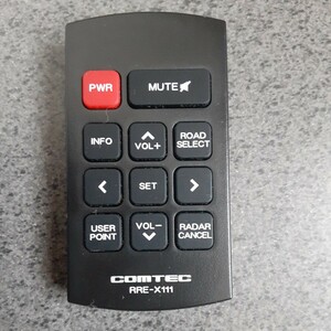  Comtec radar detector remote control ARE-X111 secondhand goods..