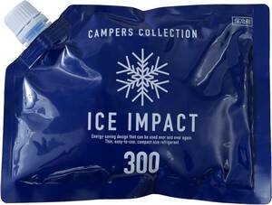 [キャンパーズコレクション 山善] 保冷剤 ICE IMPACT 300 CIIS-300 (単品/6個セット/12個セット/24