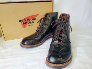  редкий негодный номер RED WING Red Wing 8825auting ботинки черный Prairie 9D 27cm Flat box 20's переиздание *ara-200