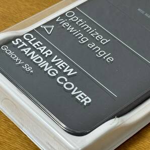 Samsung 純正品 CLEAR VIEW STANDING COVER（S8+用） 手帳型 ケース カバー【Galaxy純正 国内正規品】(Black)：EF-ZG955CBEGJPの画像3