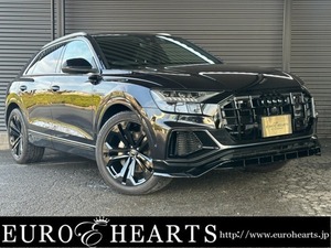 Q8 55 TFSI クワトロ デビューパッケージ Sライン 4WD FスポイラRディフュ-ザ-ブラックライン仕様