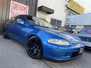 シビック 1.6 SiR・II EG6後期型TE37アルミ5次元マフラー