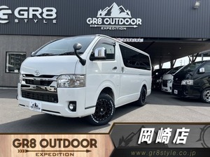 HiAce Van 2.8 スーパーGL ダークプライムII longボディ ディーゼルturbo 4WD TSS　GenuineNavigationベッド　Motorhome