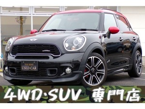 ミニクロスオーバー ジョン・クーパー・ワークス 4WD ワンオーナー JCW 記録簿 地デジ 6速MT ETC