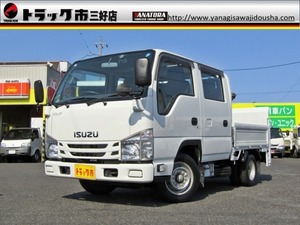 Elf 3.0 Double cab フラットロー ディーゼルturbo 極東600kg垂直ゲート　積載1.45tonne　5MT