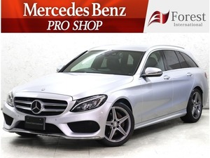 Cクラスワゴン C220 d スポーツ ディーゼルターボ AMGラインレーダーセーフティP黒革