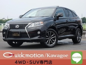 RX 350 Fスポーツ 4WD Fスポーツ サンルーフ ナビTV Bカメラ 黒革