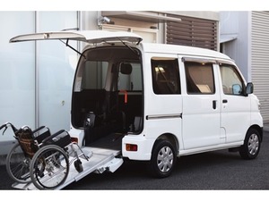 HijetCargo 660 スローパー SAIII リヤSeatレス仕様 折り畳み補助Seatincluded /Vehicle for disabled/Navigation/Back camera/スロープ