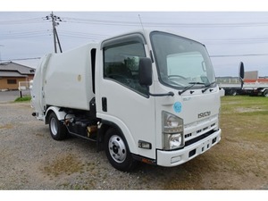 エルフ プレスパッカー車　積載2000Kg 極東4.3立米　汚水タンク連続スイッチ付