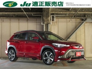 CorollaBlackス 1.8 Hybrid Z 登録済未使用vehicle　寒冷地仕様 モデリスタ