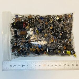 [1 jpy ~] electron parts Junk sack transistor condenser resistance etc. .