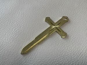 当時物　M149 十字架　クロス　ファッションキー　ブランクキー　スペアキー　鍵