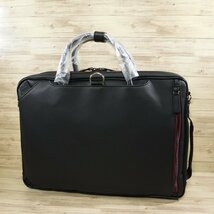 BB46 タケオキクチ 定価40700円 新品 3WAY ビジネスバッグ 黒 ビジネスリュック B4サイズ ダブルルーム 715503 リモート TAKEO KIKUCHI_画像3