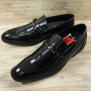 KK579ma гонг smadras el greco новый товар чёрный легкий bit Loafer туфли без застежки антибактериальный дезодорация бизнес обувь 27.0 3E. скользить подошва 