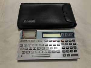 1983 year sale Casio pocket computer -PB-300 pocket computer printer attaching 