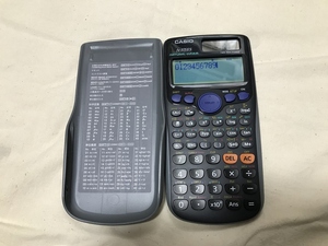  Casio scientific calculator fx-375ES the smallest minute piled minute statistics count mathematics nature display 394. number * function full dot liquid crystal 