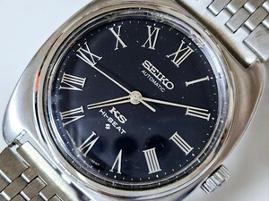 KING SEIKO キングセイコー KS【5621-7000】紳士用腕時計 機械式 Hi-BEET ハイビート ネイビーダイヤル メダリオン