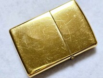 ☆超希少☆Zippo シリアルナンバー No.0001 1000本限定品 GOLD ピカピカ鏡面仕上げでカッコいいライター☆_画像5