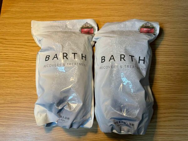 【新品未開封・5月購入品】BARTH タブレット入浴剤　90錠×2袋
