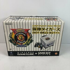 Y8-088.GC Game Cube Hanshin Tigers outer box inside box cable only Aichi 100 size 