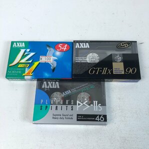 Y8-087八 カセットテープ 新品未開封 ２２点 AXIA TDK maxell SONY アクシア マクセル ソニー 愛知 60サイズの画像3