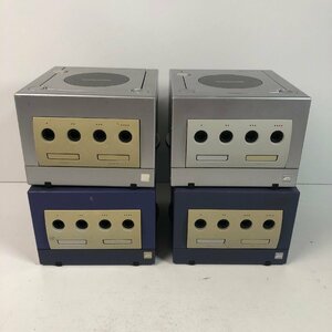 Y8-109.GC Game Cube violet silver 4 pcs summarize not yet inspection goods condition Aichi 100 size 