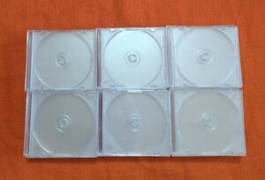 CD plastic case empty case 60 pieces set 