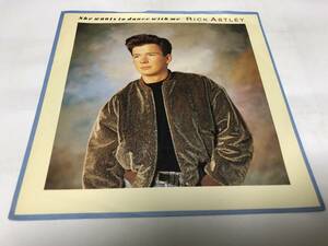 【EPレコード】SHE WANTS TO DANCE WITH ME RICK ASTLEY