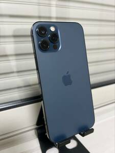 【送料無料】Apple iPhone 12 Pro 128GB デモ機 SIMフリー　パシフィックブルー　最大容量94％