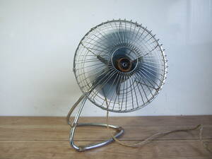 ☆【2T0501-2】 FUJI 富士電機 FDS 3064B 昭和 レトロ 扇風機 FUJI SILENT FAN 30cm 3枚羽 ジャンク