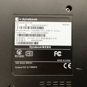 TOSHIBA dynabook B75/DP A6B3DPA86M11 Core i7 8650U メモリ 8GB 充電器・アダプターなし OSなし SSDなし 東芝 M.2 SSD M-Keyスロットありの画像7