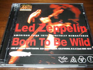 Led Zeppelin《 Born To Be Wild Digitally Remastered 》★ライブ２枚組