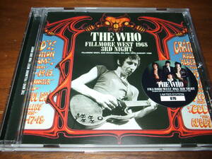 The WHO《 Fillmore West 68 3rd Night 》★ライブ