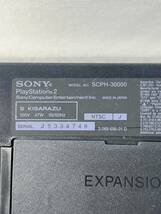 【PlayStation2/プレステ2本体】ブラック コントローラー付き ソニー ゲーム機 通電確認済み 現状品 #6701_画像5